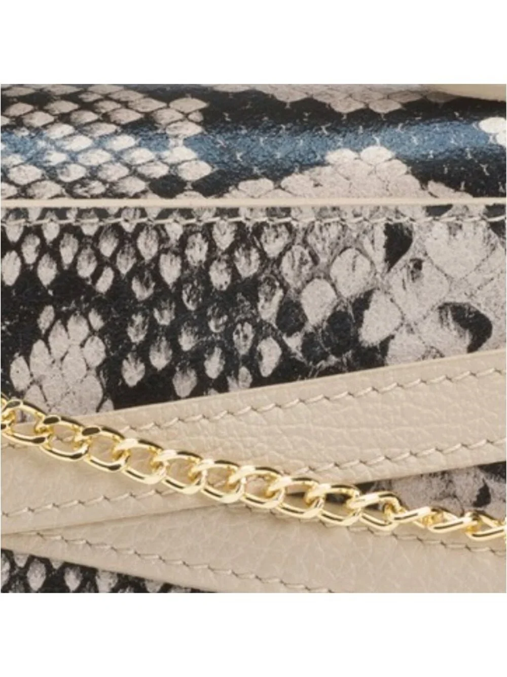 MARINA GALANTI Made In Italy Leather Xbody Strap Top Handle Clutch - Picture 2 of 5